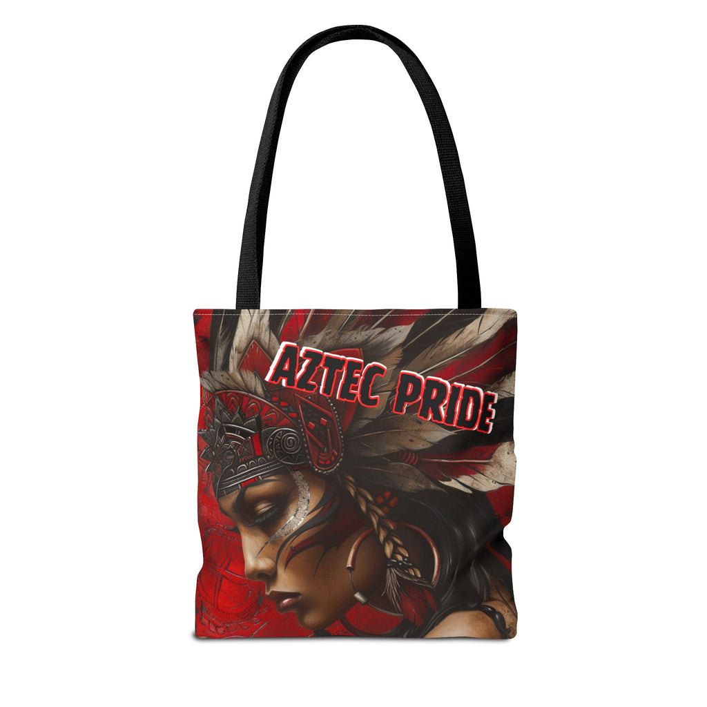 Aztec Sun Goddess Tote Bag – Aztec-Inspired Reusable Shopping Bag | GringoArte