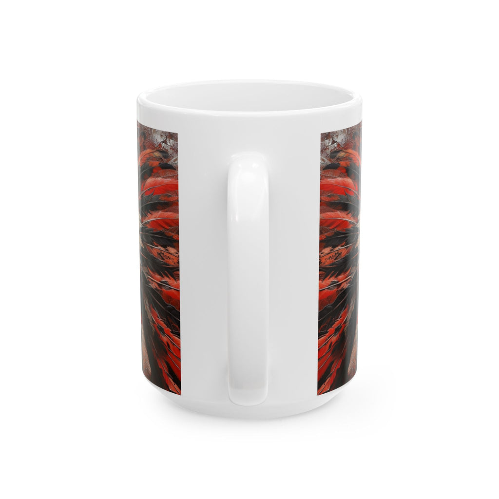 Aztec Noble Warrior – Ceramic Mug (11oz, 15oz • Dishwasher & Microwave Safe • Made in USA • Personalized Option)