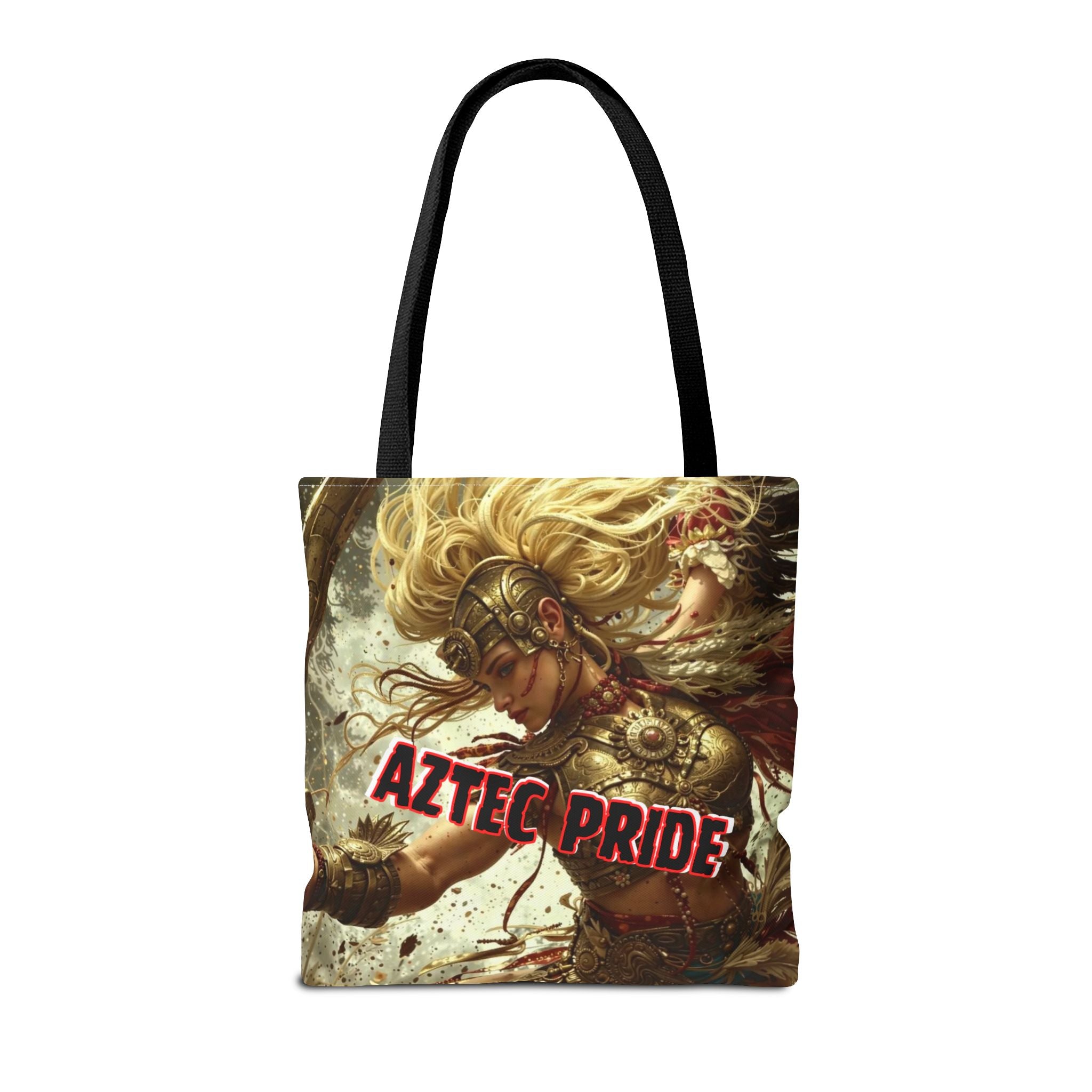 Aztec Iron Queen Tote Bag – Aztec-Inspired Reusable Shopping Bag | GringoArte