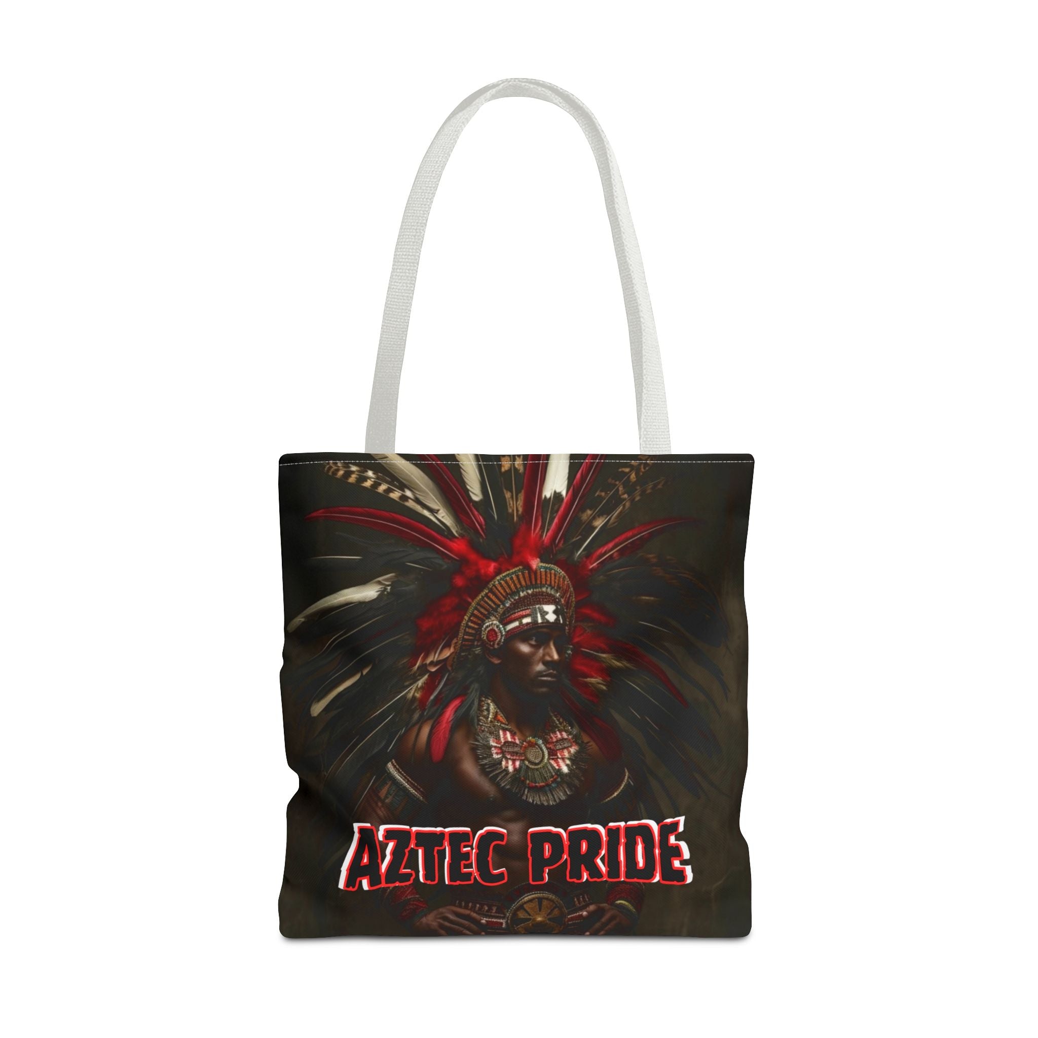 Aztec Panther Warrior Tote Bag – Aztec-Inspired Reusable Shopping Bag | GringoArte