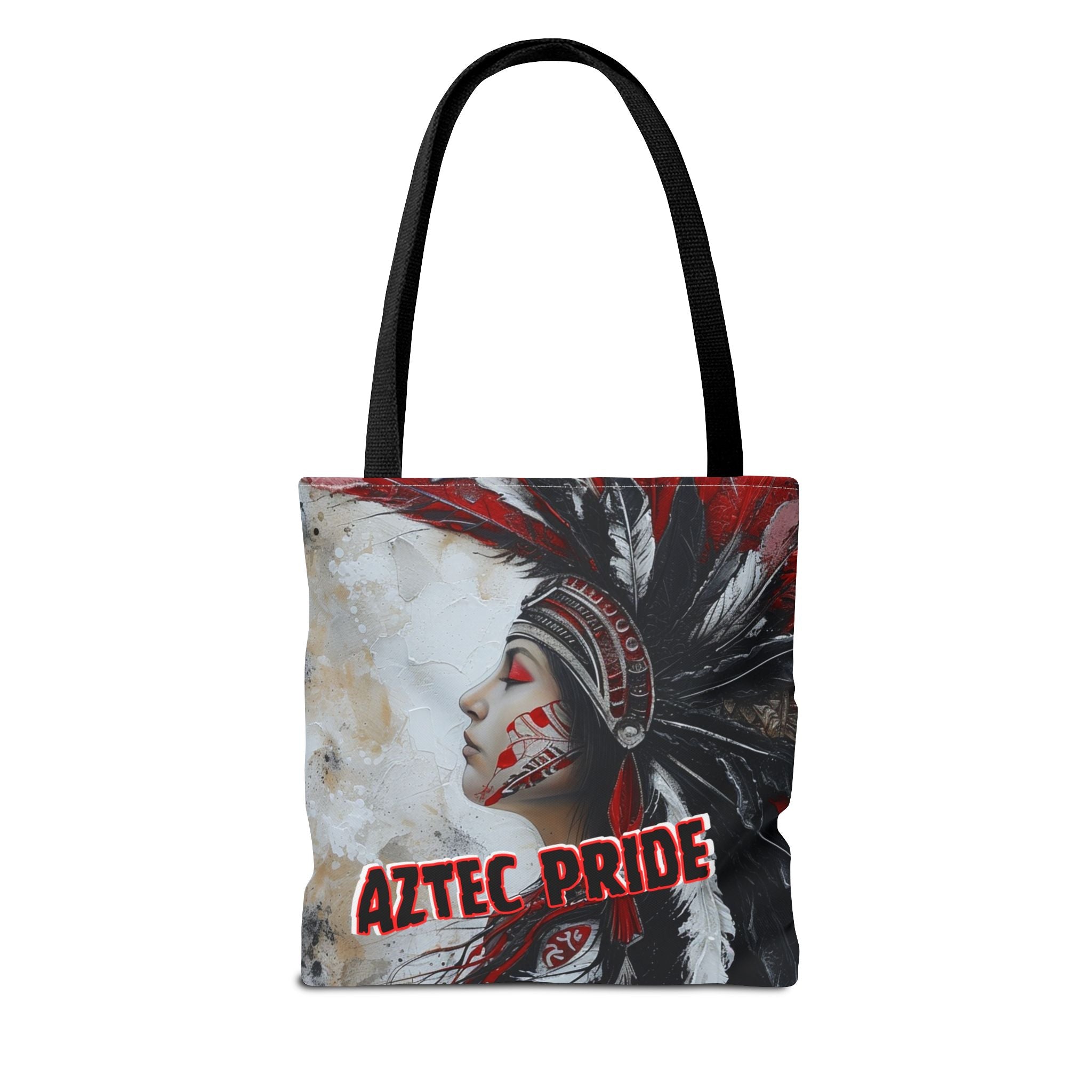 Aztec Silent Goddess Tote Bag – Aztec-Inspired Reusable Shopping Bag | GringoArte