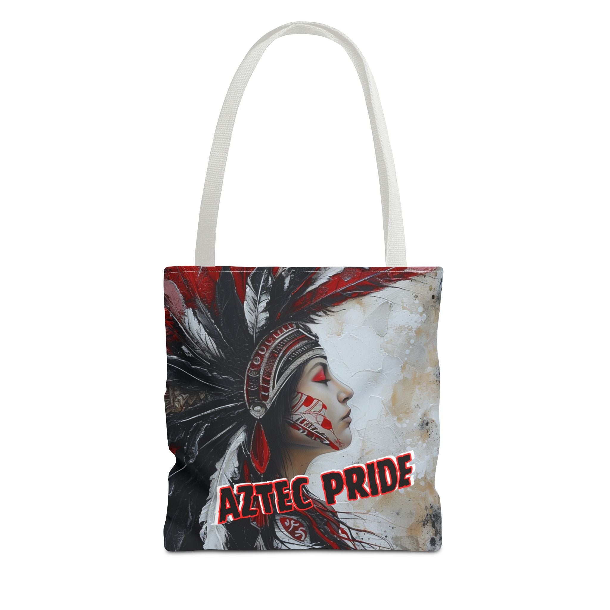 Aztec Silent Goddess Tote Bag – Aztec-Inspired Reusable Shopping Bag | GringoArte