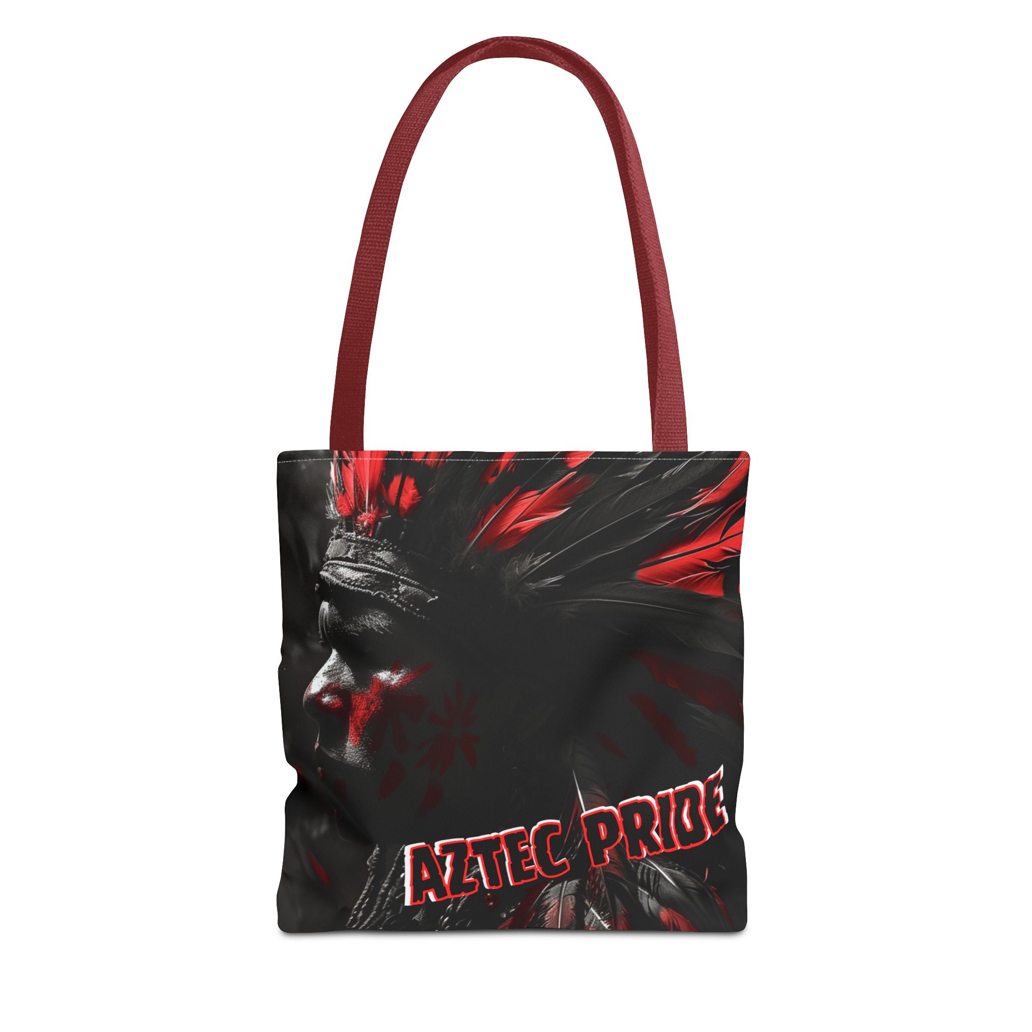 Aztec Jaguar Warrior Tote Bag – Aztec-Inspired Reusable Shopping Bag | GringoArte