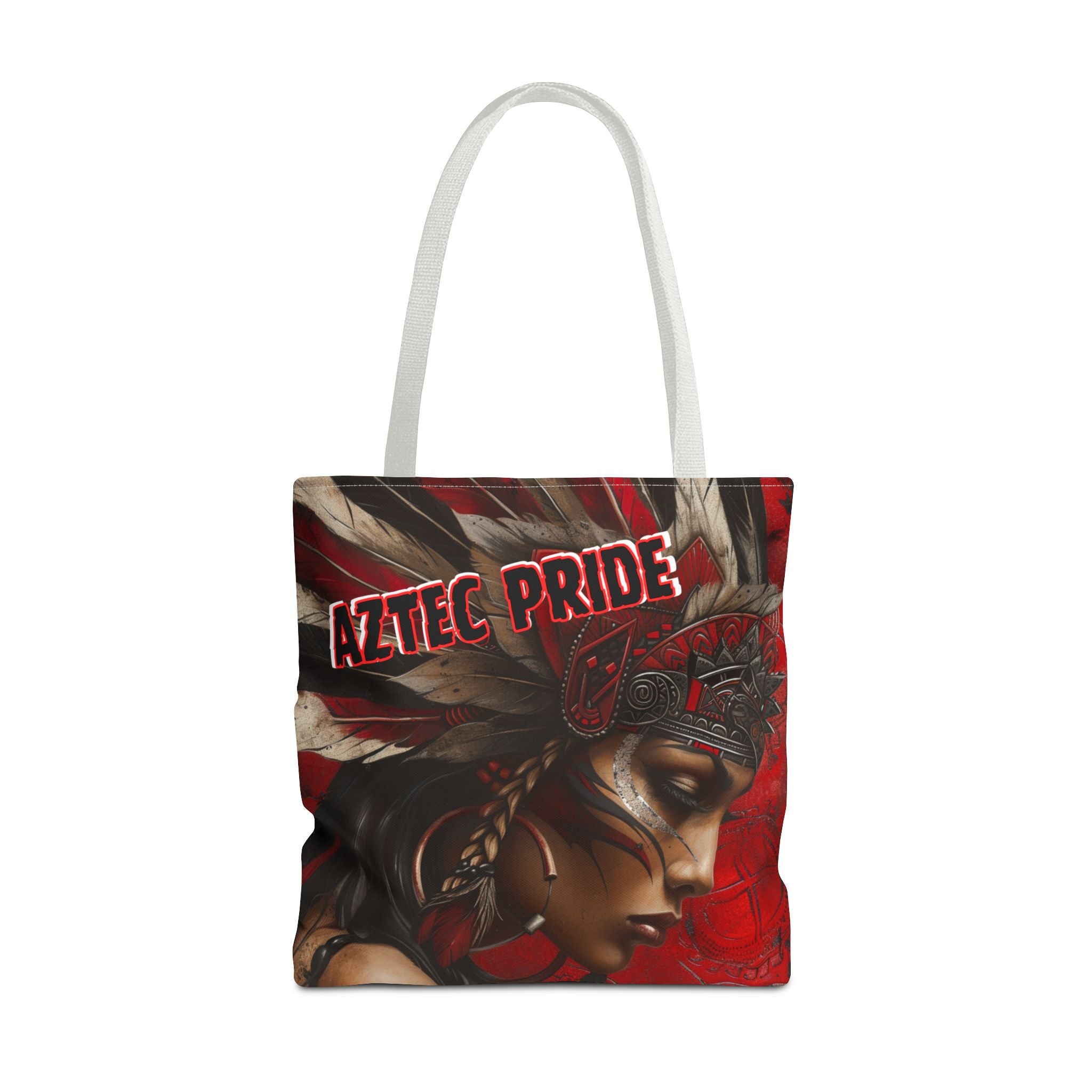 Aztec Sun Goddess Tote Bag – Aztec-Inspired Reusable Shopping Bag | GringoArte