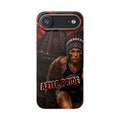 Aztec Track & Field Female Warrior – Flexi Phone Case (iPhone & Samsung • Clear TPU • Made & Shipped in the USA • 🚚 FREE USA Shipping • Personalized Option)