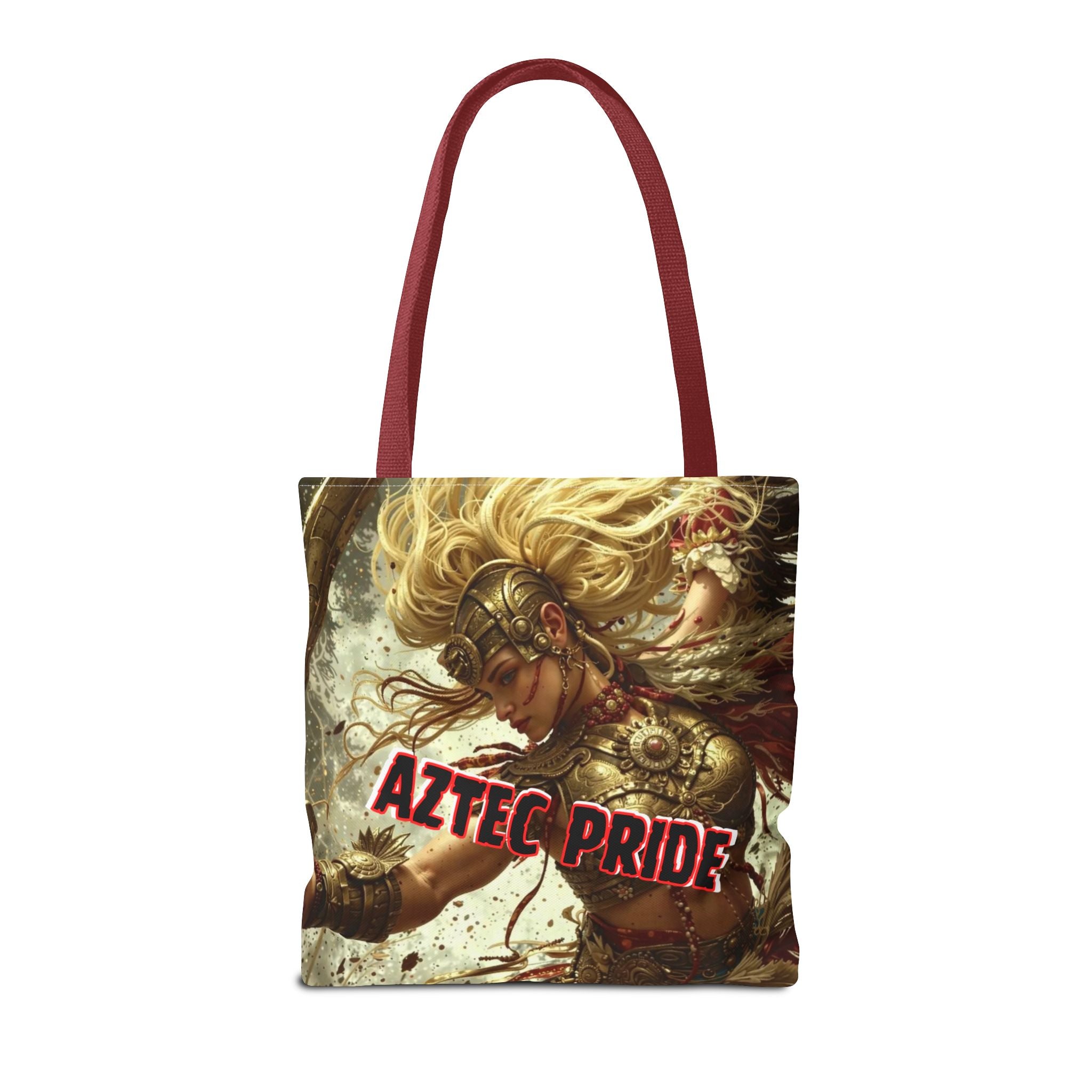 Aztec Iron Queen Tote Bag – Aztec-Inspired Reusable Shopping Bag | GringoArte