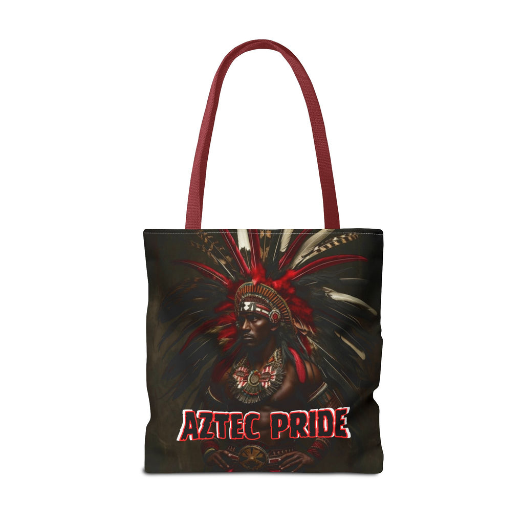 Aztec Panther Warrior Tote Bag – Aztec-Inspired Reusable Shopping Bag | GringoArte