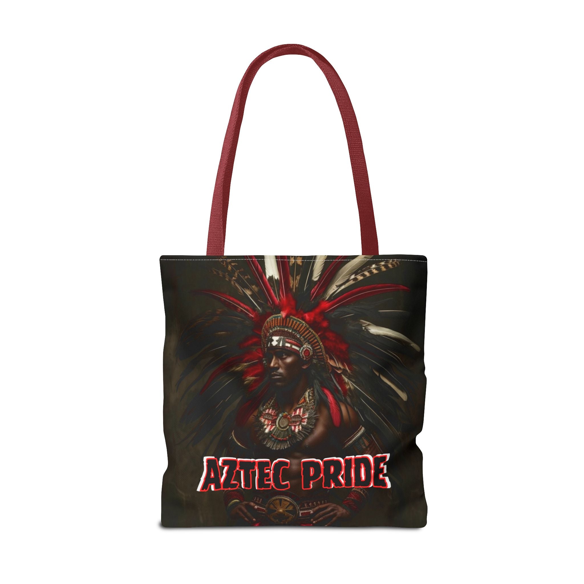 Aztec Panther Warrior Tote Bag – Aztec-Inspired Reusable Shopping Bag | GringoArte