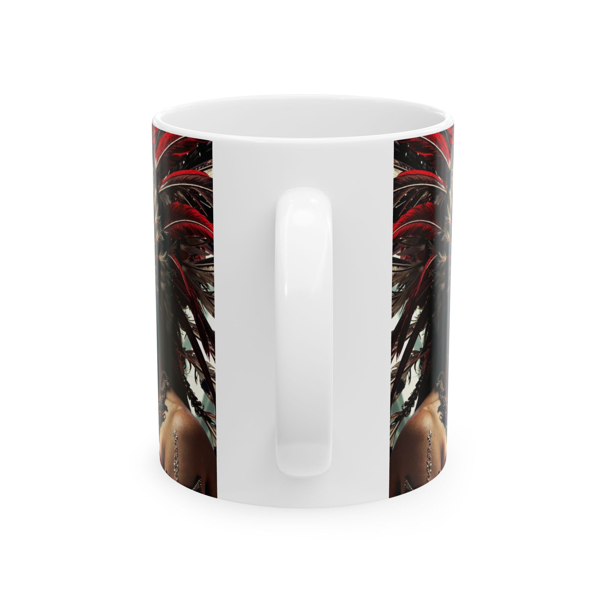 Aztec Goddess Spirit – Ceramic Mug (11oz, 15oz • Dishwasher & Microwave Safe • Made in USA • Personalized Option)