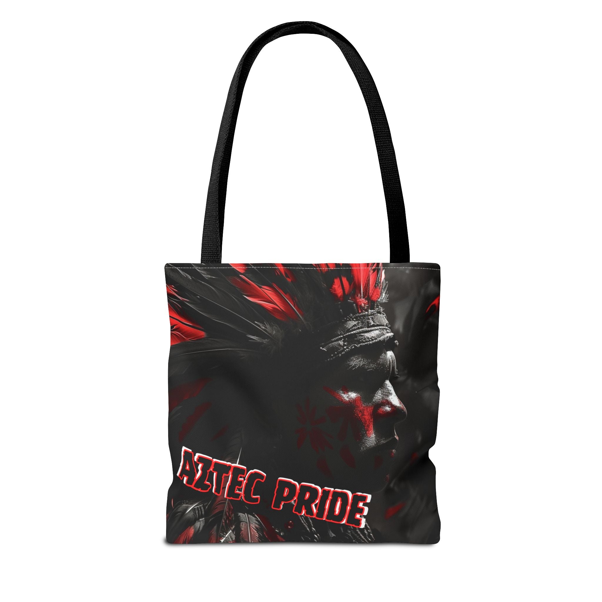 Aztec Jaguar Warrior Tote Bag – Aztec-Inspired Reusable Shopping Bag | GringoArte