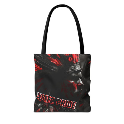 Aztec Jaguar Warrior Tote Bag – Aztec-Inspired Reusable Shopping Bag | GringoArte