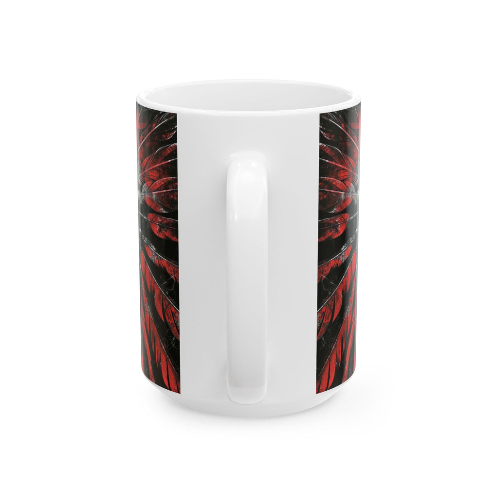 Aztec Fearless Goddess – Ceramic Mug (11oz, 15oz • Dishwasher & Microwave Safe • Made in USA • Personalized Option)