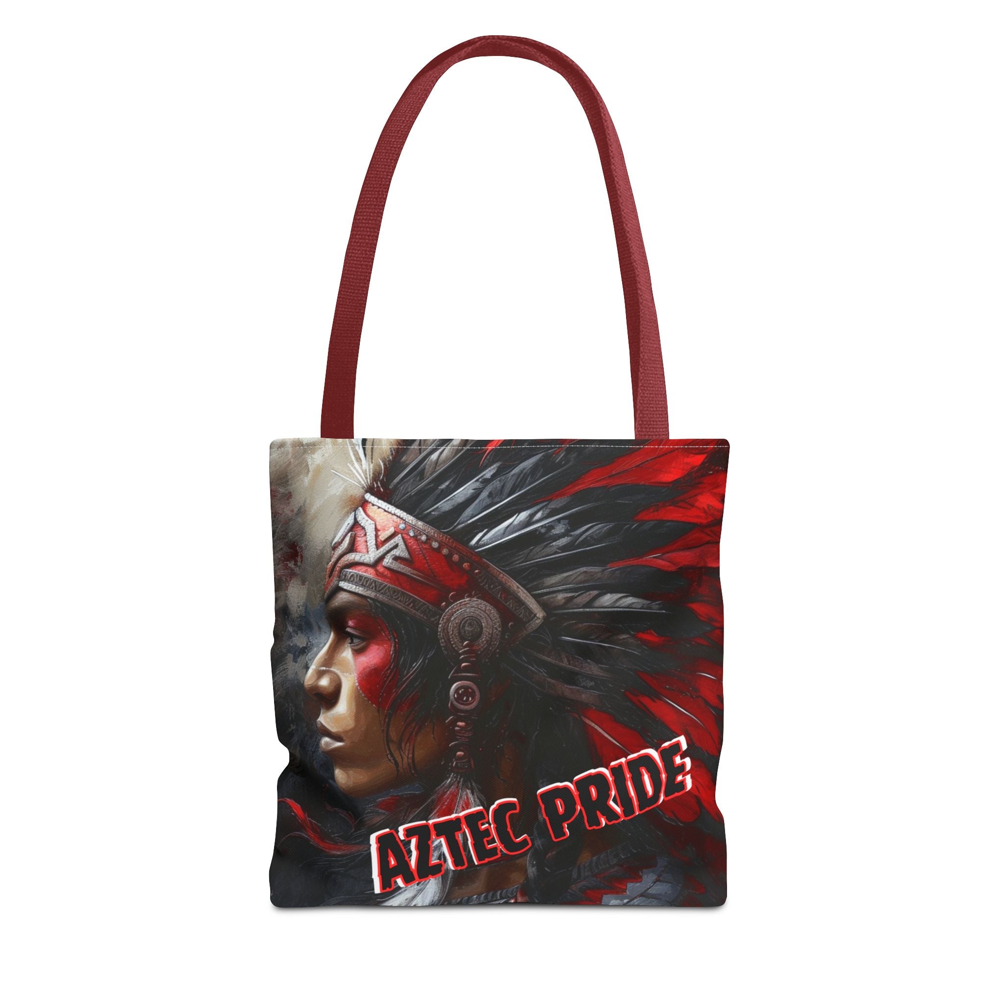 Aztec Silent Warrior Tote Bag – Aztec-Inspired Reusable Shopping Bag | GringoArte