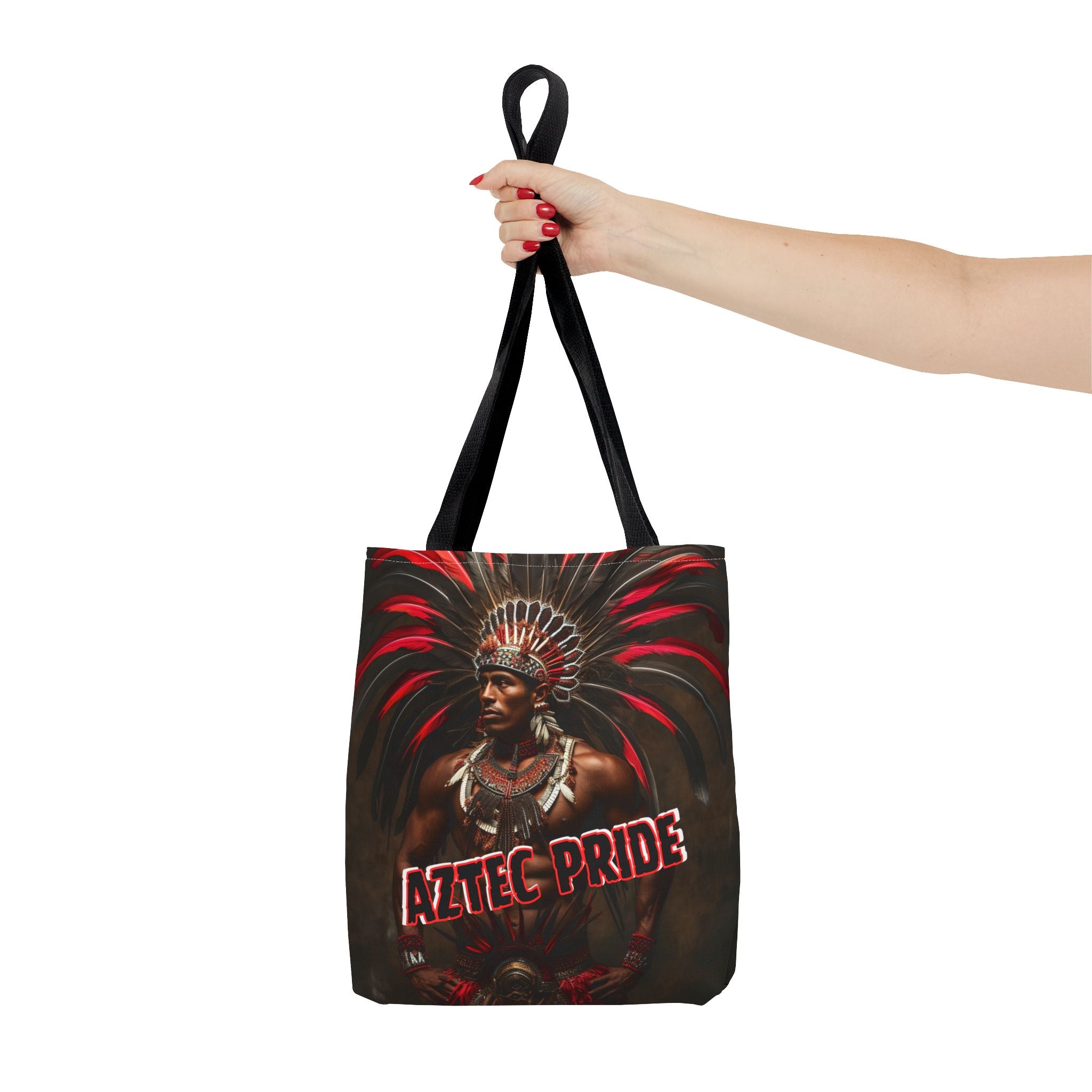 Aztec Sun Guardian Tote Bag – Aztec-Inspired Reusable Shopping Bag | GringoArte