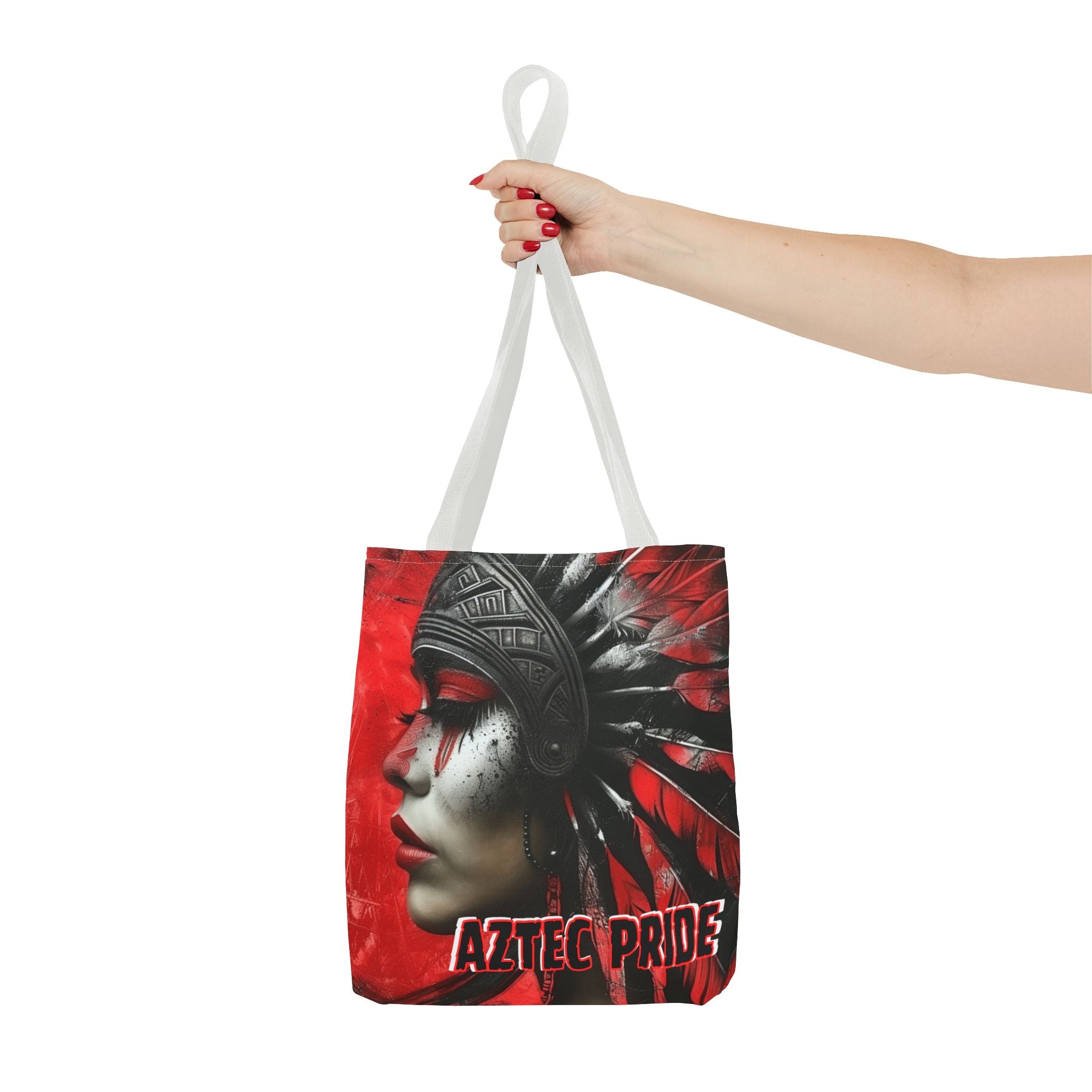 Aztec Fearless Goddess Tote Bag – Aztec-Inspired Reusable Shopping Bag | GringoArte