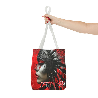 Aztec Fearless Goddess Tote Bag – Aztec-Inspired Reusable Shopping Bag | GringoArte