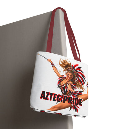 Aztec Twirler Warrior Tote Bag