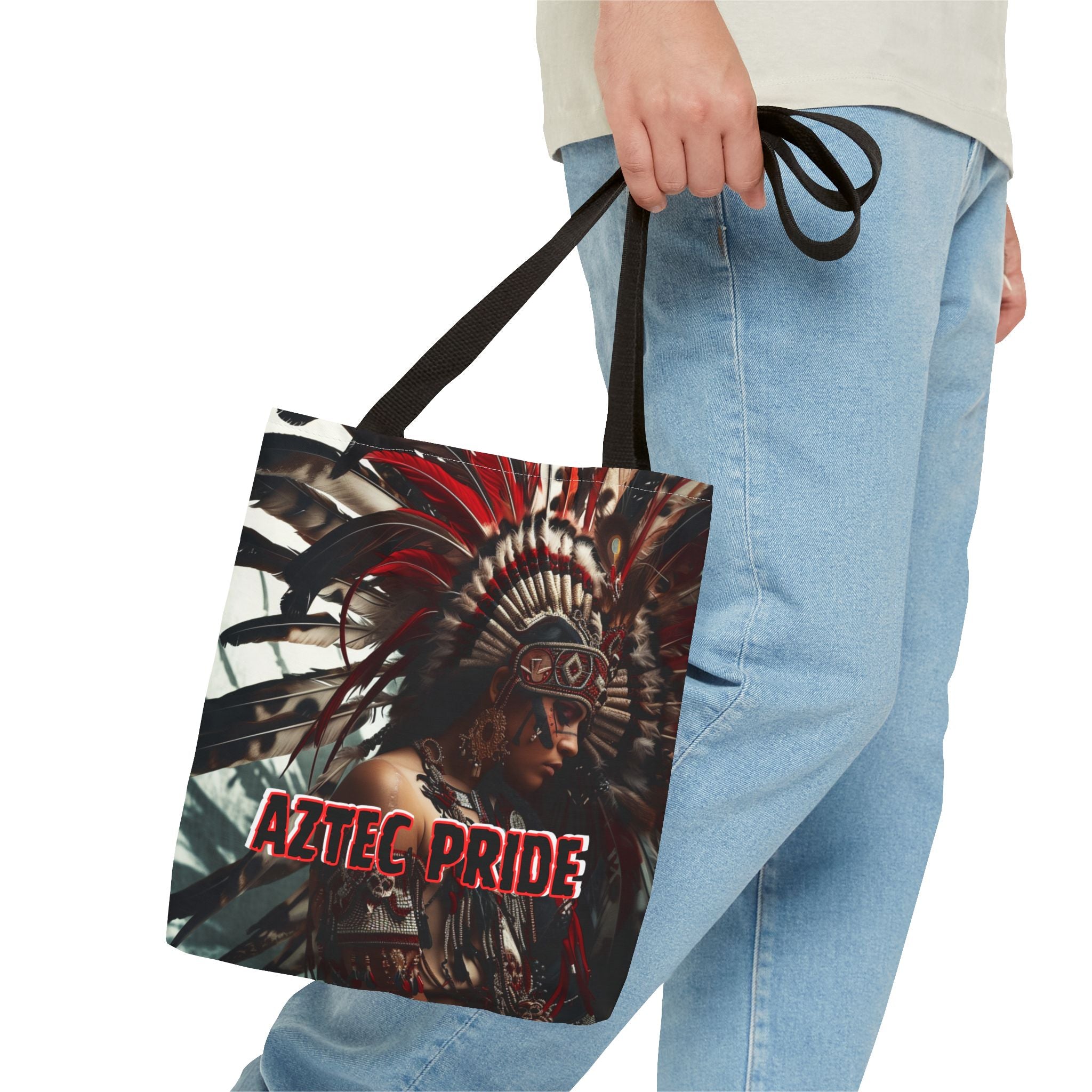 Aztec Goddess Spirit Tote Bag – Aztec-Inspired Reusable Shopping Bag | GringoArte