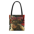 Aztec Fireheart Queen Tote Bag – Aztec-Inspired Reusable Shopping Bag | GringoArte