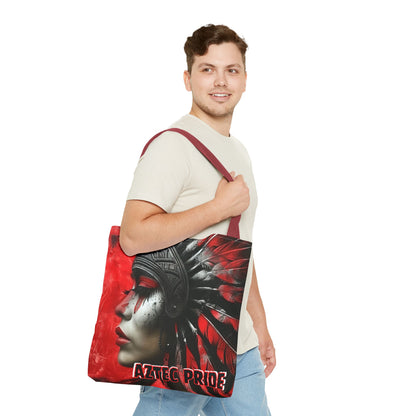 Aztec Fearless Goddess Tote Bag – Aztec-Inspired Reusable Shopping Bag | GringoArte