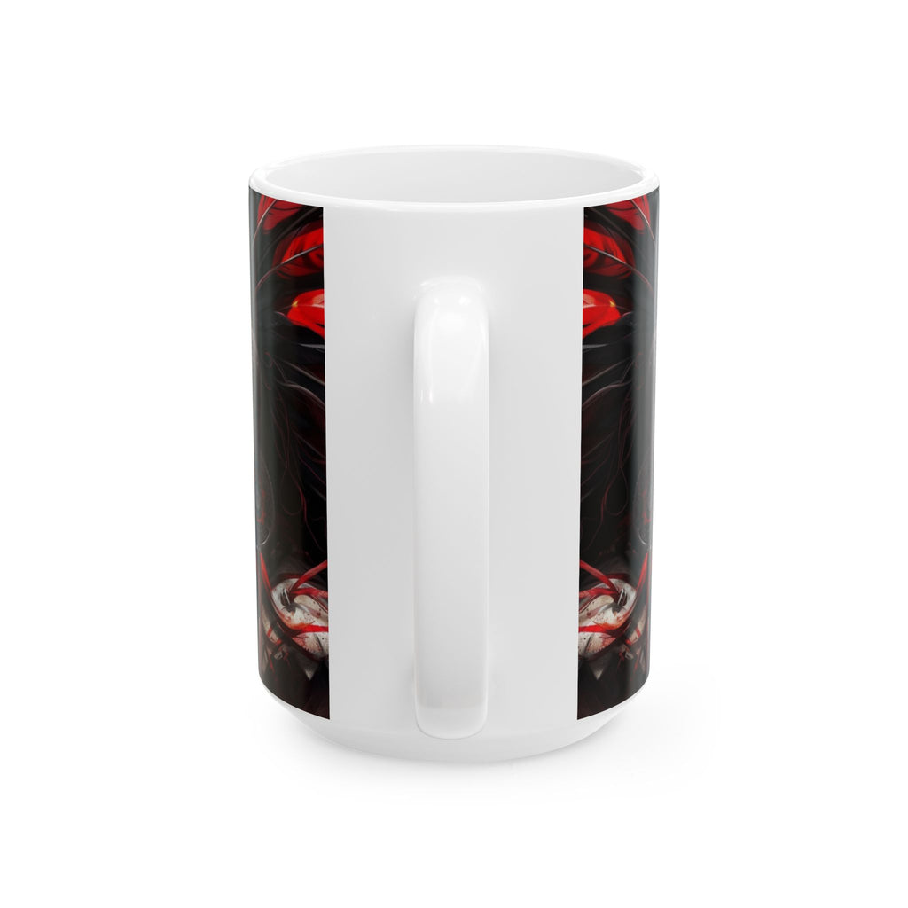 Aztec Loyal Warrior – Ceramic Mug (11oz, 15oz • Dishwasher & Microwave Safe • Made in USA • Personalized Option)