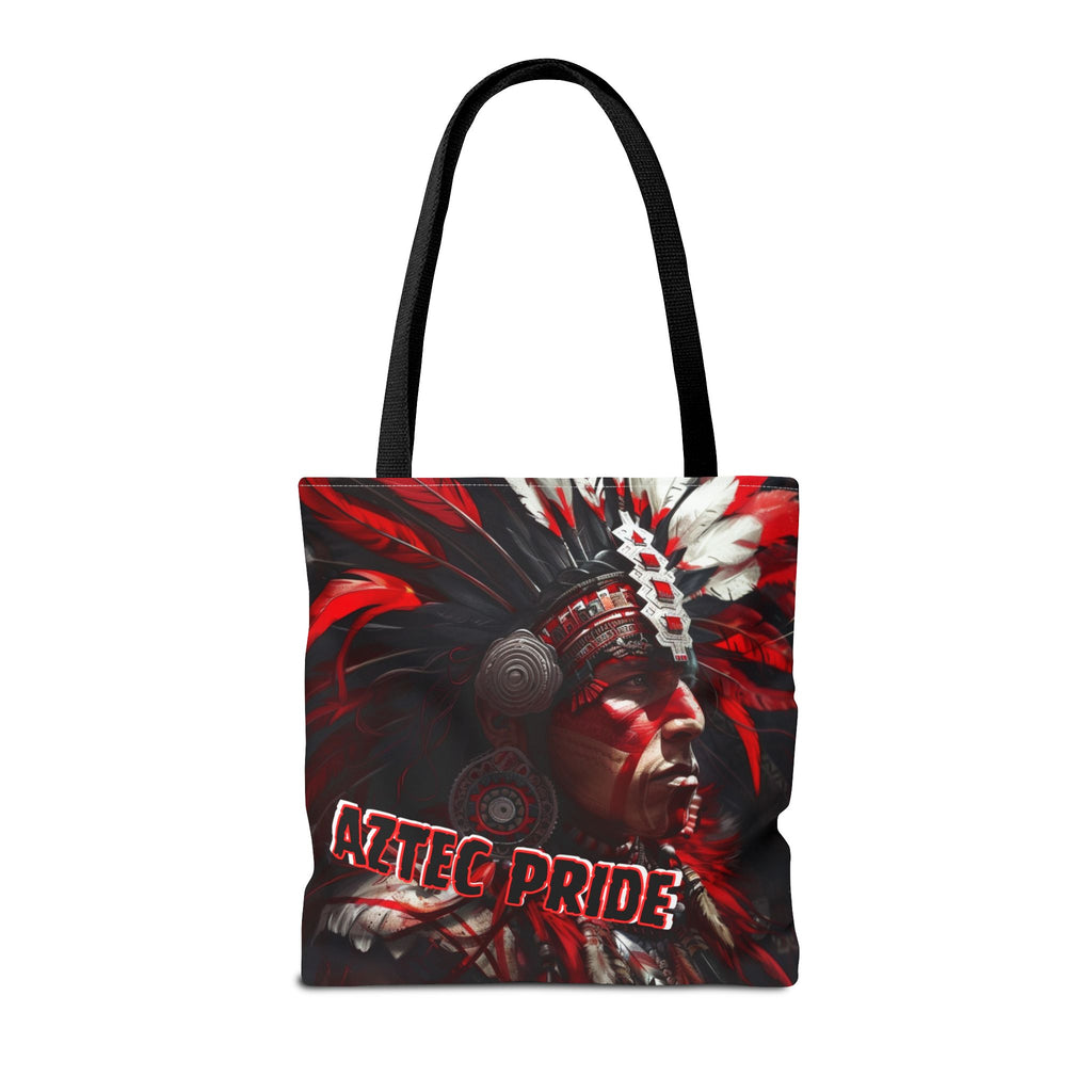 Aztec Loyal Warrior Tote Bag – Aztec-Inspired Reusable Shopping Bag | GringoArte