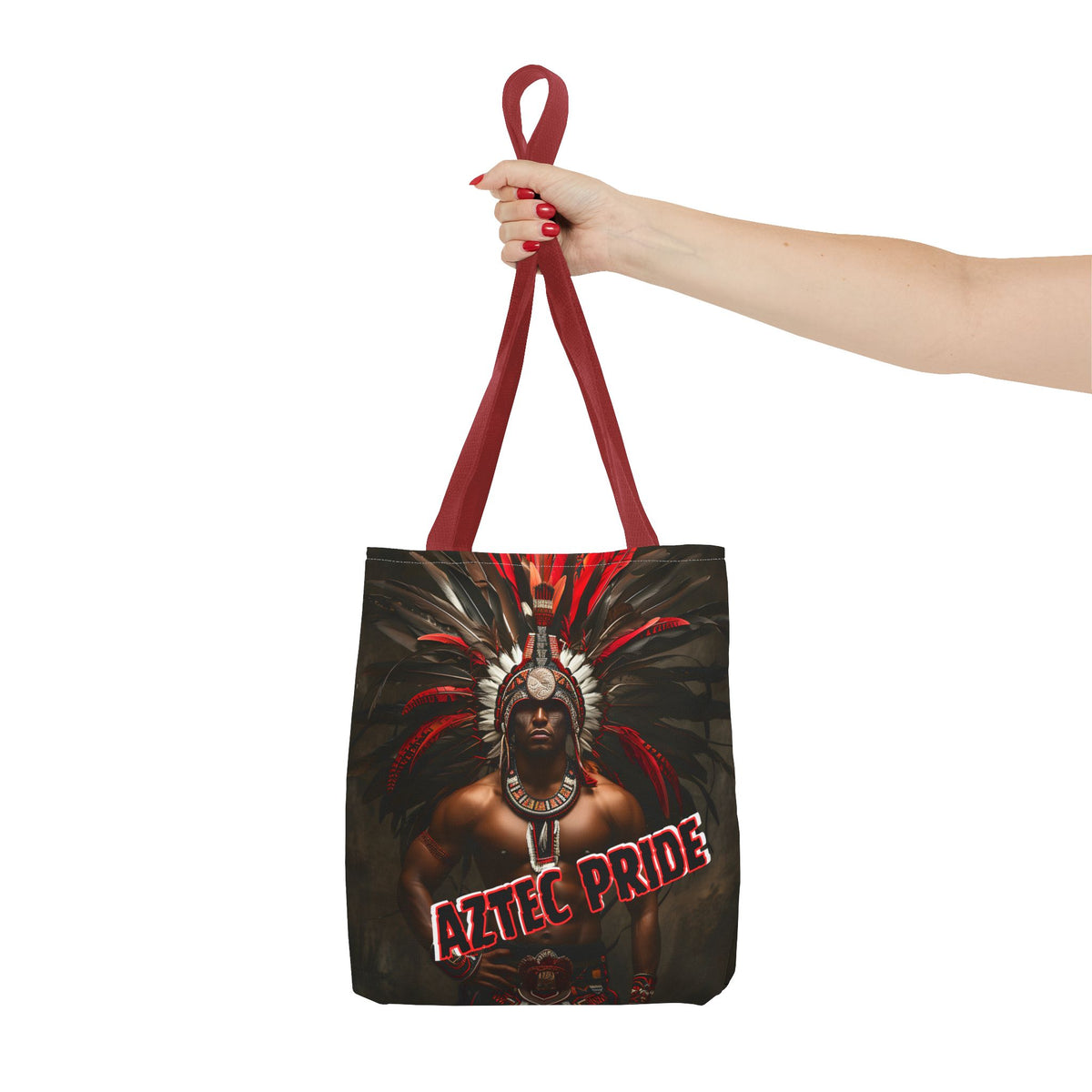 Aztec Warrior Eagle Tote Bag – Aztec-Inspired Reusable Shopping Bag | GringoArte