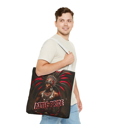 Aztec Sun Guardian Tote Bag – Aztec-Inspired Reusable Shopping Bag | GringoArte