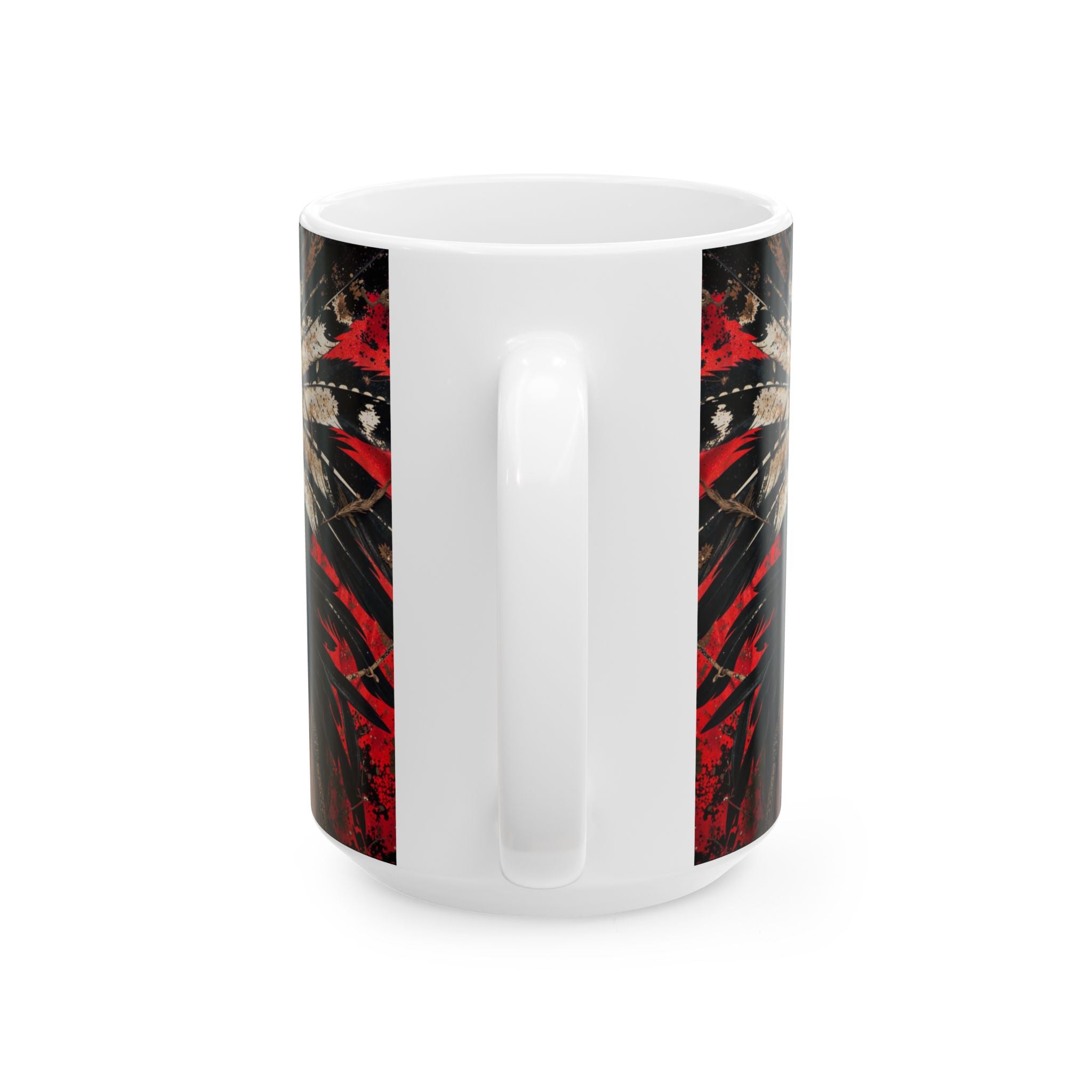 Aztec Moon Goddess – Ceramic Mug (11oz, 15oz • Dishwasher & Microwave Safe • Made in USA • Personalized Option)