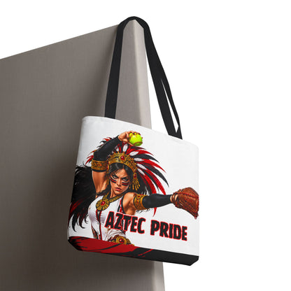 Aztec Softball Savage Warrior Tote Bag