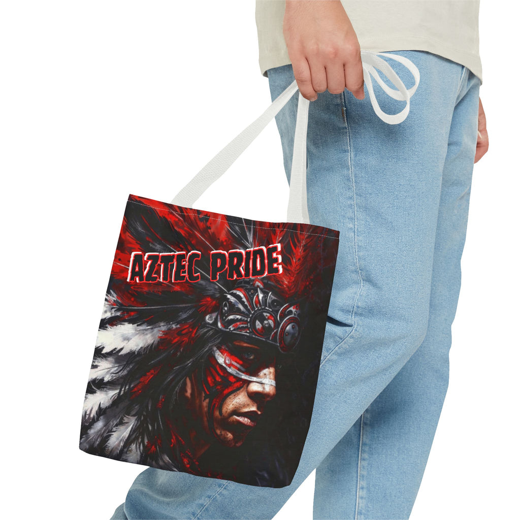 Aztec King of Kings Tote Bag – Aztec-Inspired Reusable Shopping Bag | GringoArte