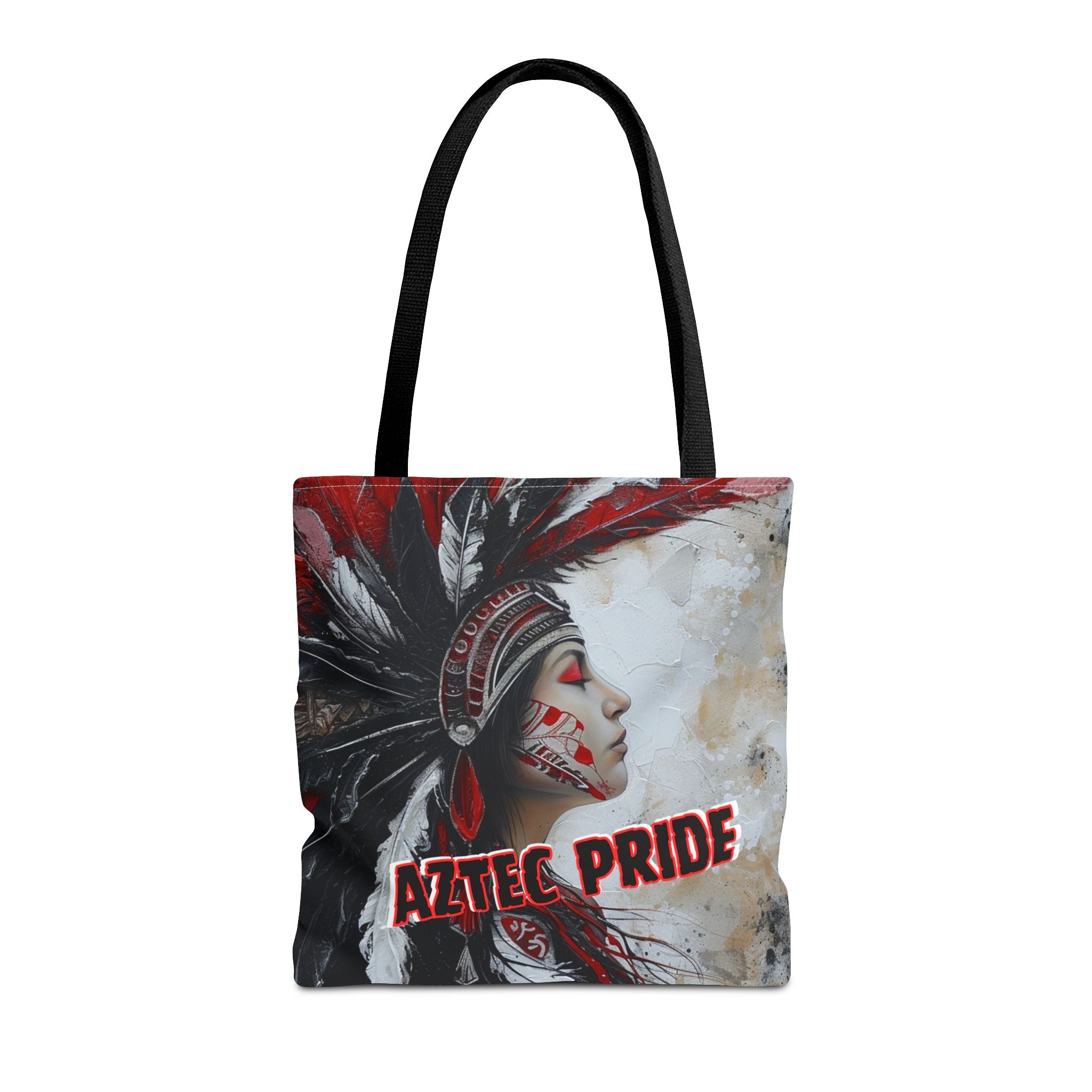 Aztec Silent Goddess Tote Bag – Aztec-Inspired Reusable Shopping Bag | GringoArte