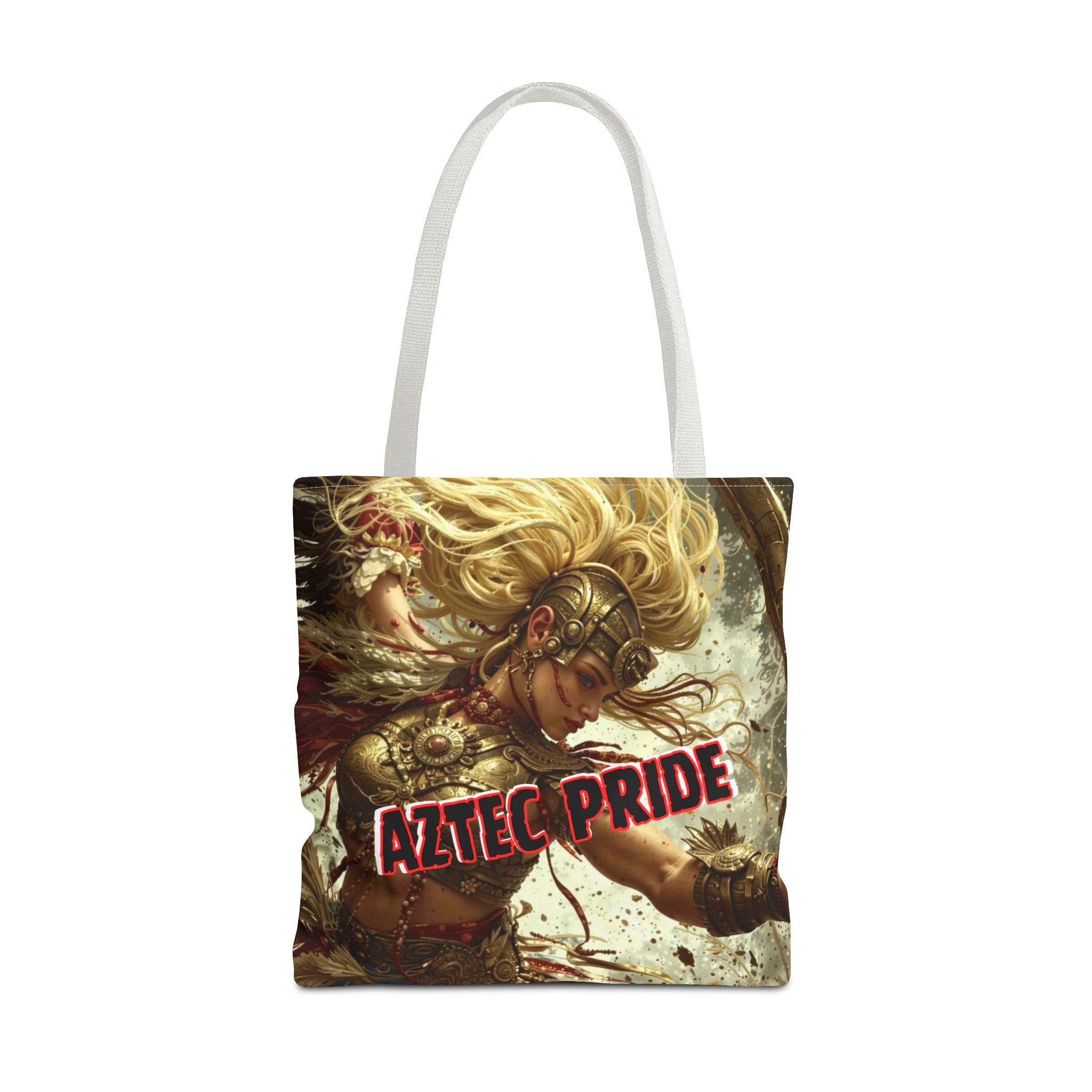 Aztec Iron Queen Tote Bag – Aztec-Inspired Reusable Shopping Bag | GringoArte