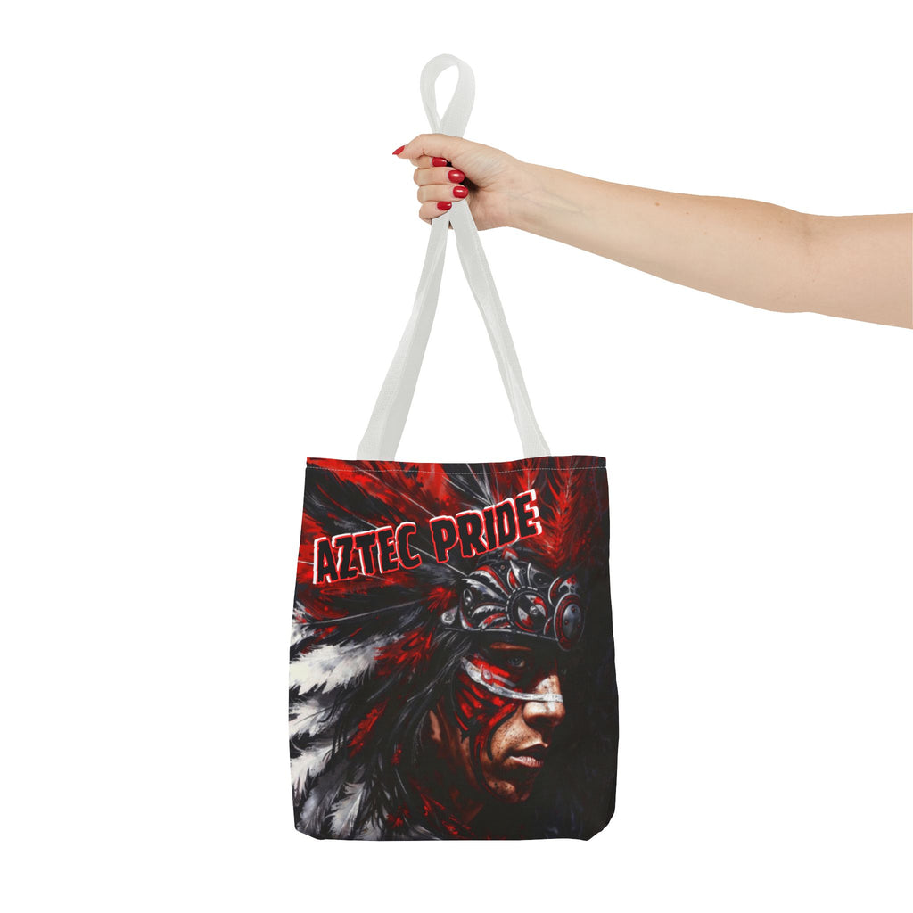Aztec King of Kings Tote Bag – Aztec-Inspired Reusable Shopping Bag | GringoArte