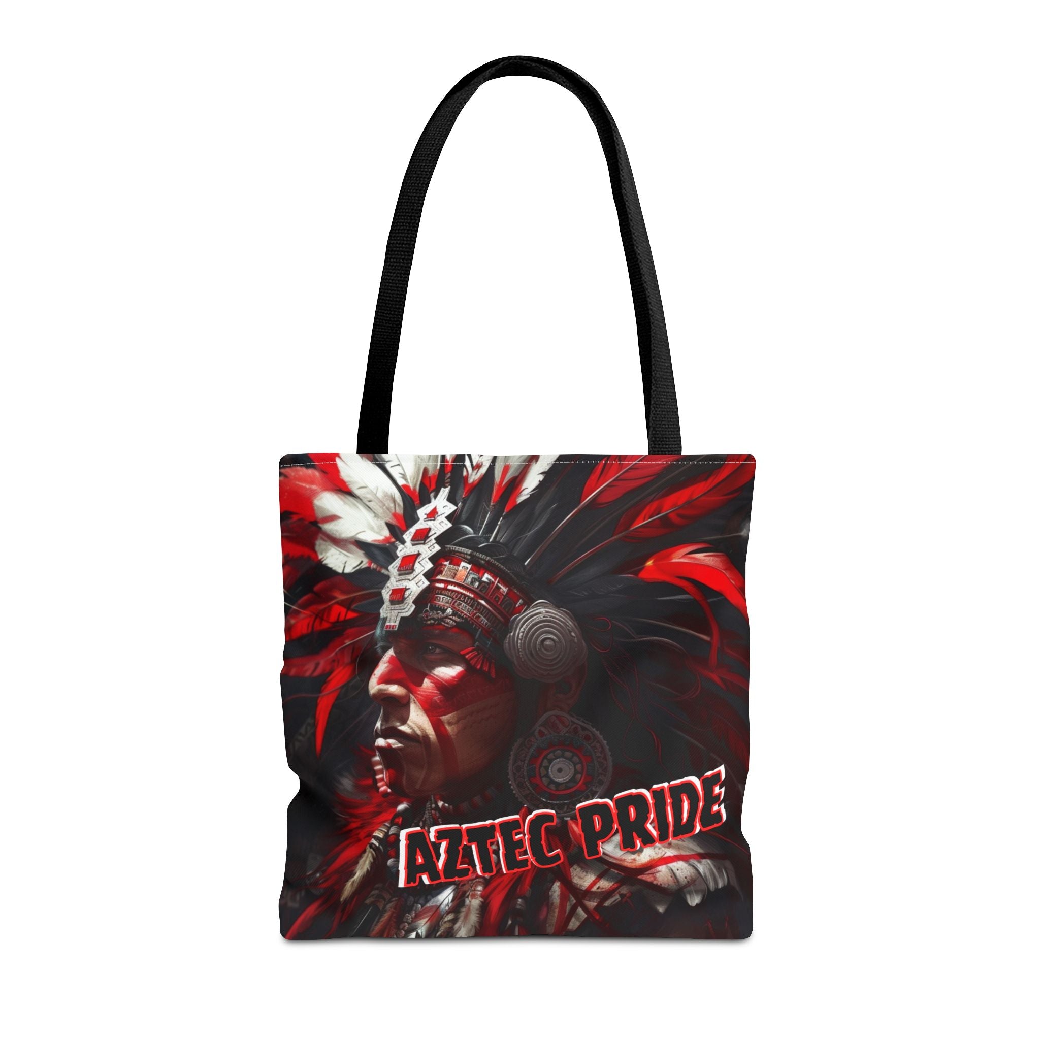 Aztec Loyal Warrior Tote Bag – Aztec-Inspired Reusable Shopping Bag | GringoArte