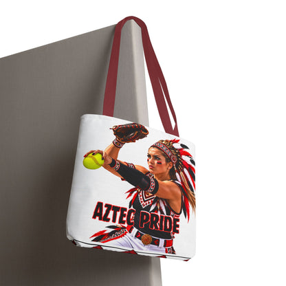 Aztec Softball Pitcher Warrior Tote Bag