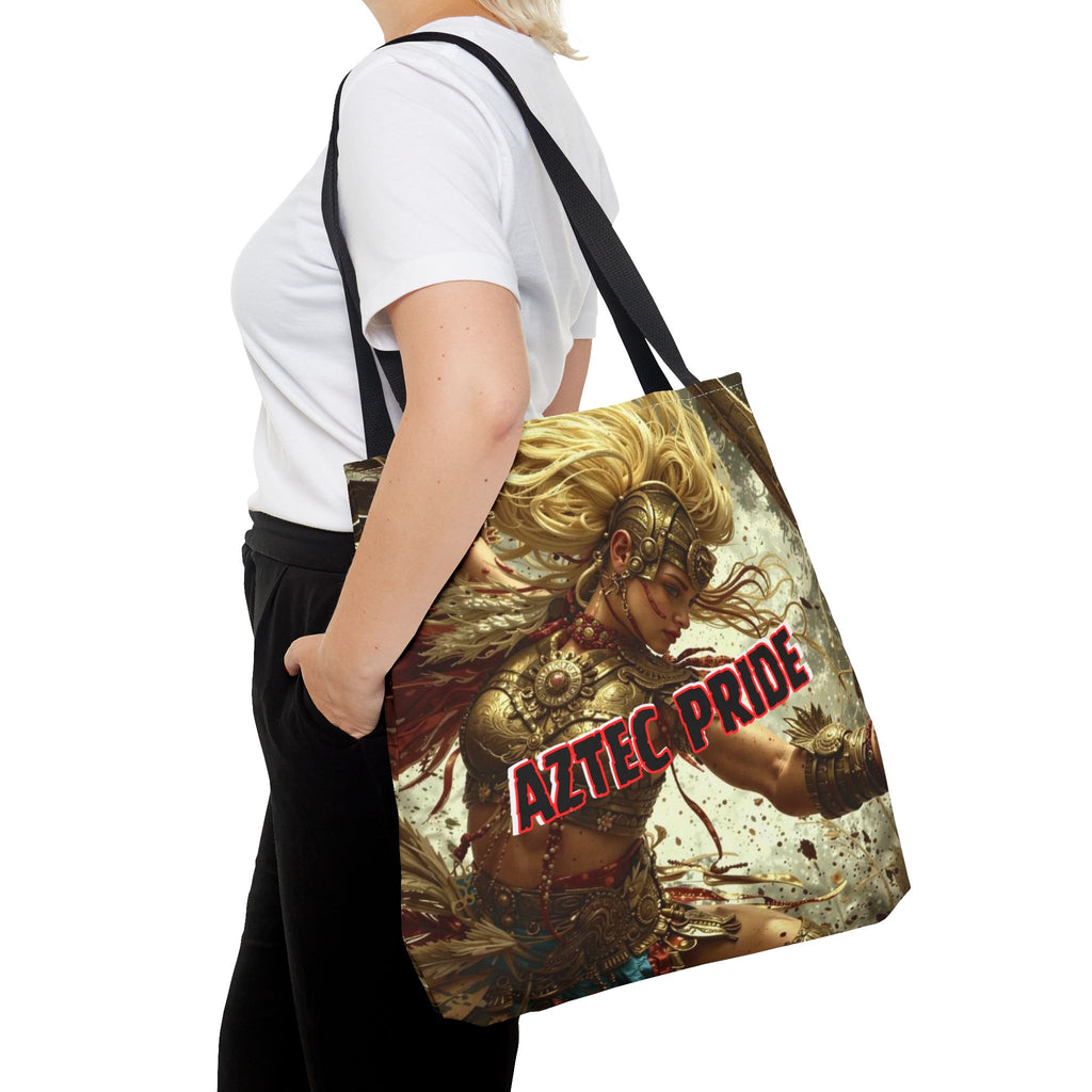 Aztec Iron Queen Tote Bag – Aztec-Inspired Reusable Shopping Bag | GringoArte