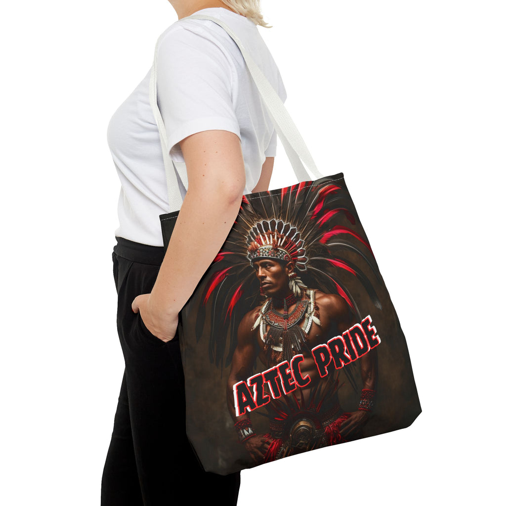 Aztec Sun Guardian Tote Bag – Aztec-Inspired Reusable Shopping Bag | GringoArte