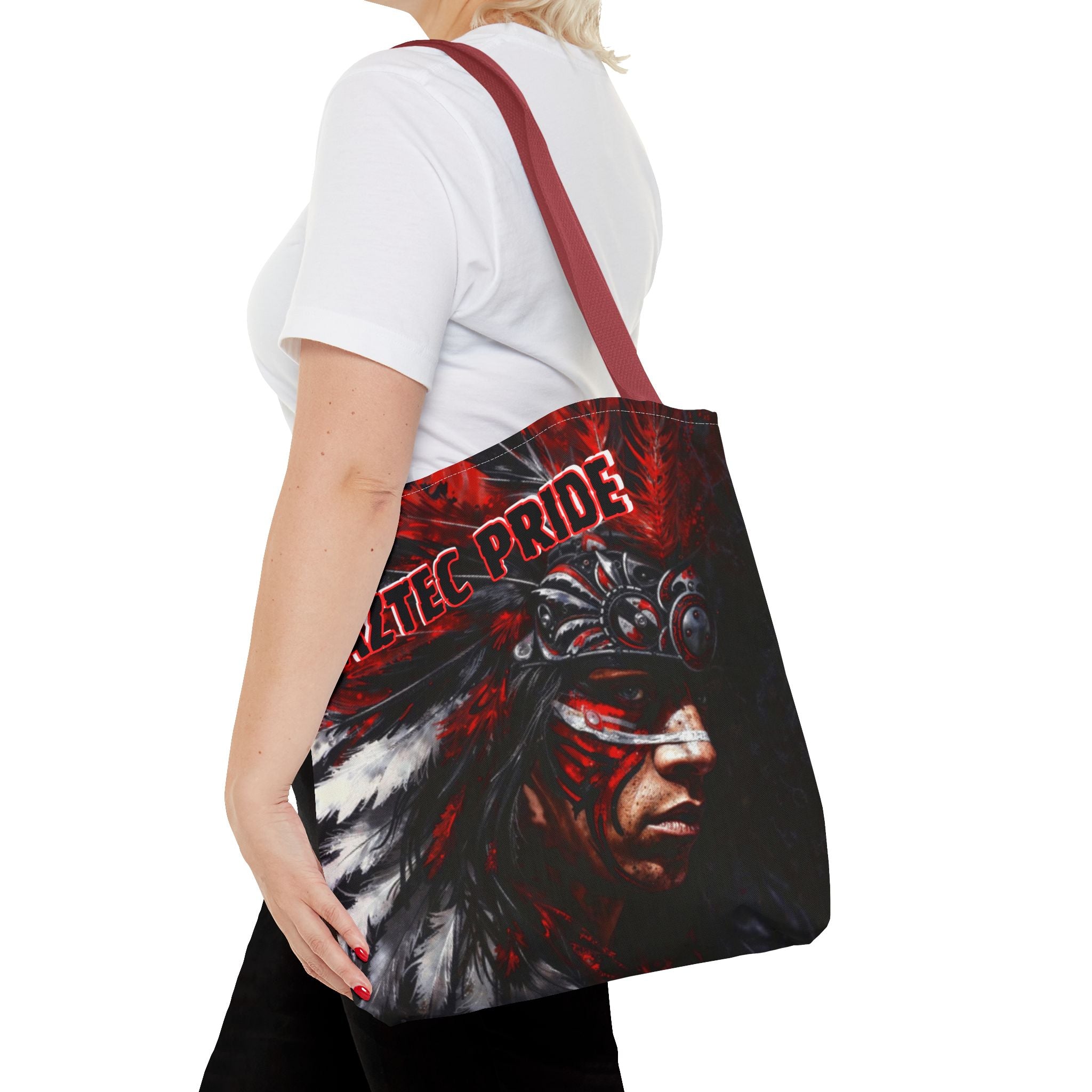 Aztec King of Kings Tote Bag – Aztec-Inspired Reusable Shopping Bag | GringoArte