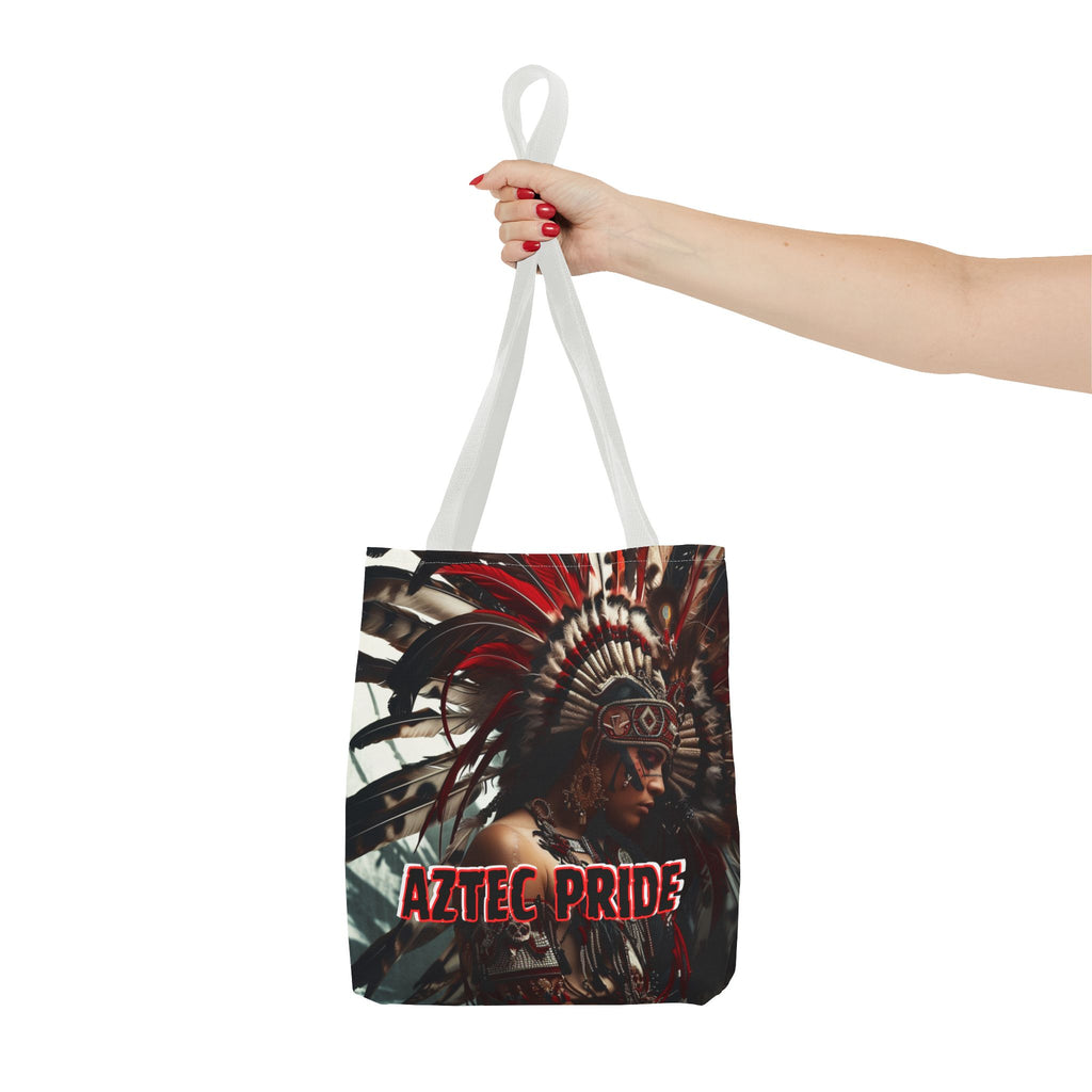 Aztec Goddess Spirit Tote Bag – Aztec-Inspired Reusable Shopping Bag | GringoArte