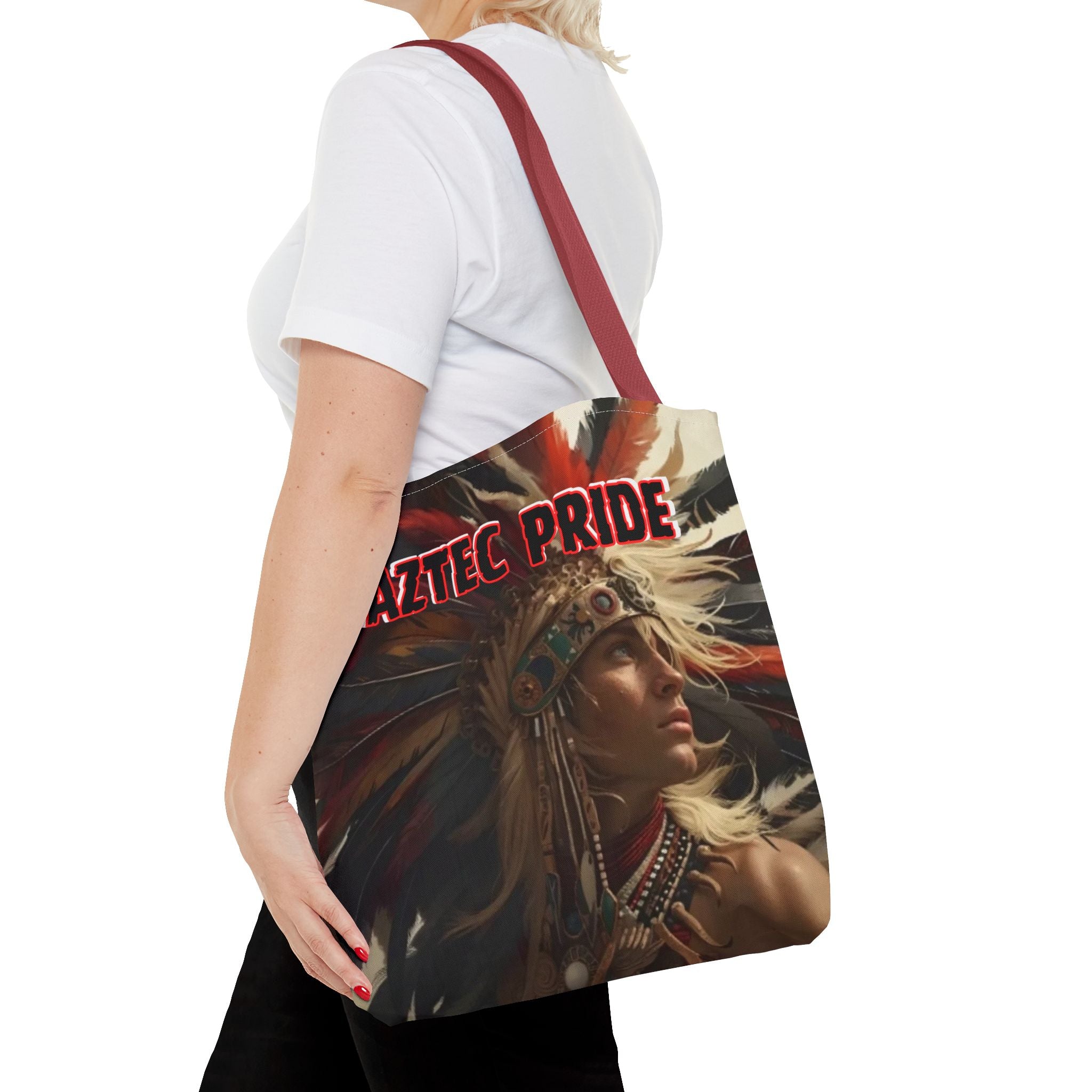 Aztec Sky Prince Tote Bag – Aztec-Inspired Reusable Shopping Bag | GringoArte