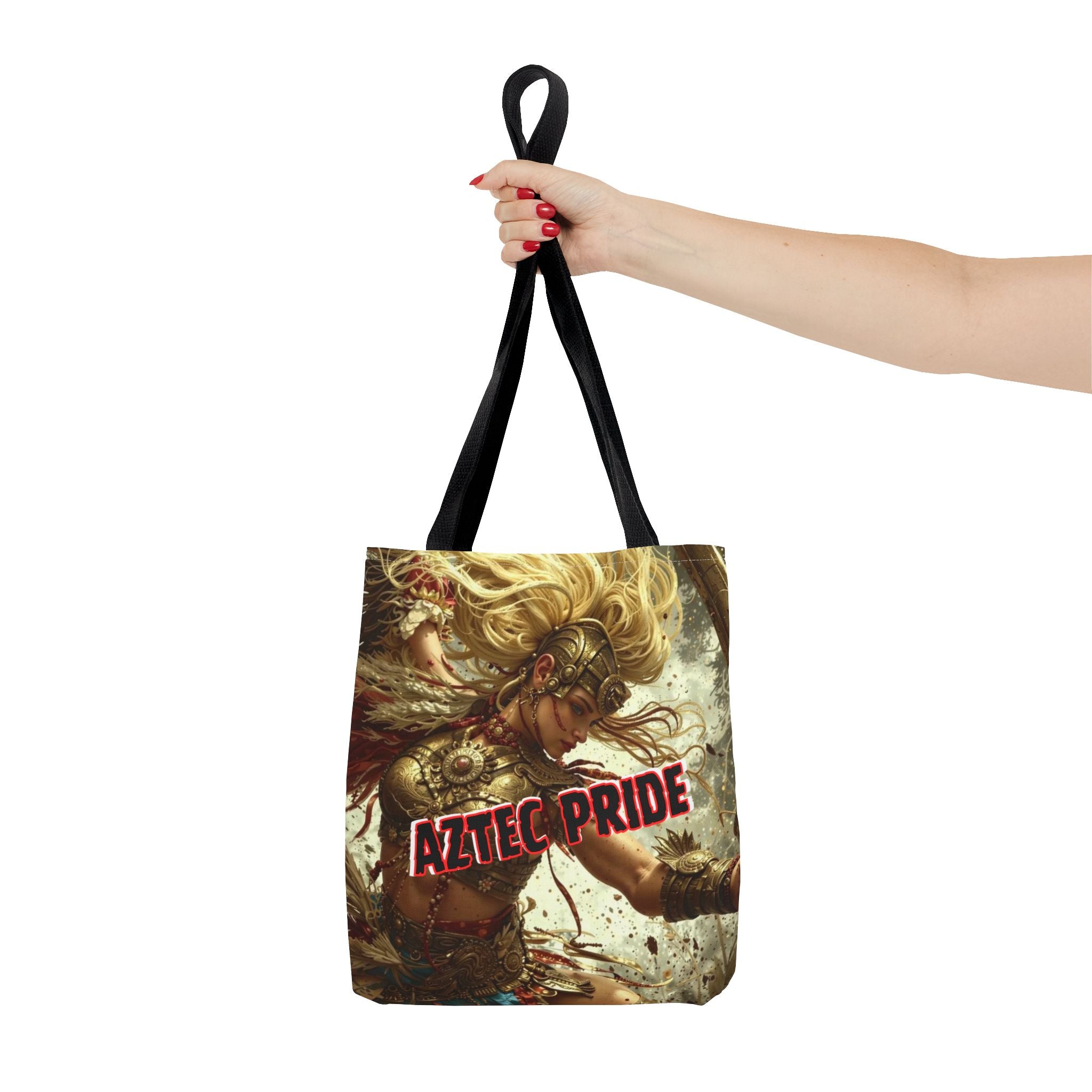 Aztec Iron Queen Tote Bag – Aztec-Inspired Reusable Shopping Bag | GringoArte