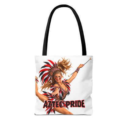 Aztec Twirler Warrior Tote Bag
