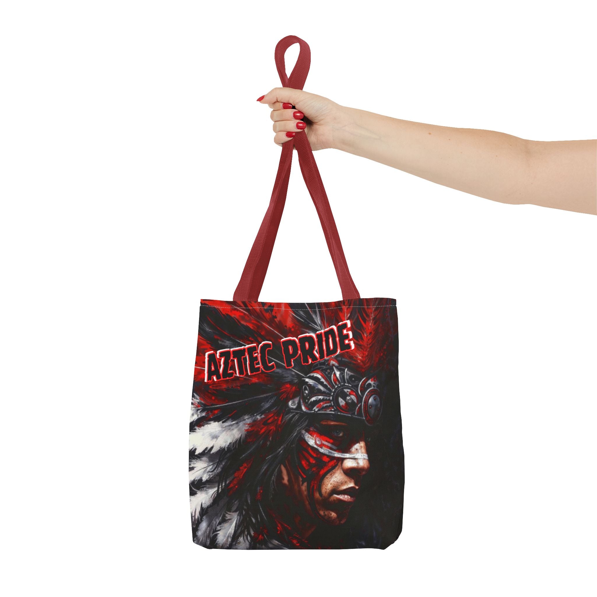 Aztec King of Kings Tote Bag – Aztec-Inspired Reusable Shopping Bag | GringoArte