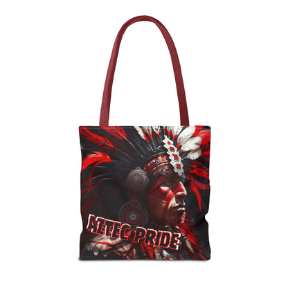 Aztec Loyal Warrior Tote Bag – Aztec-Inspired Reusable Shopping Bag | GringoArte