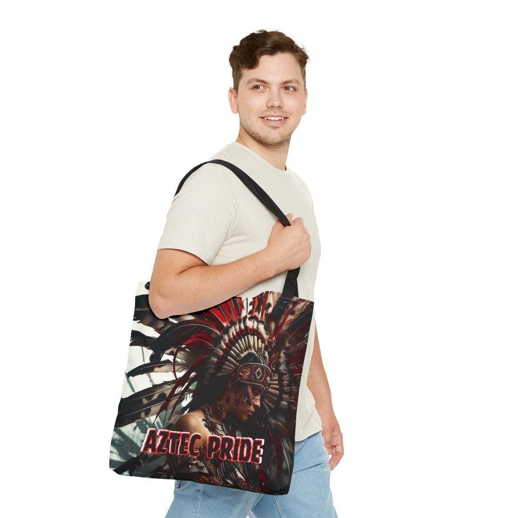 Aztec Goddess Spirit Tote Bag – Aztec-Inspired Reusable Shopping Bag | GringoArte