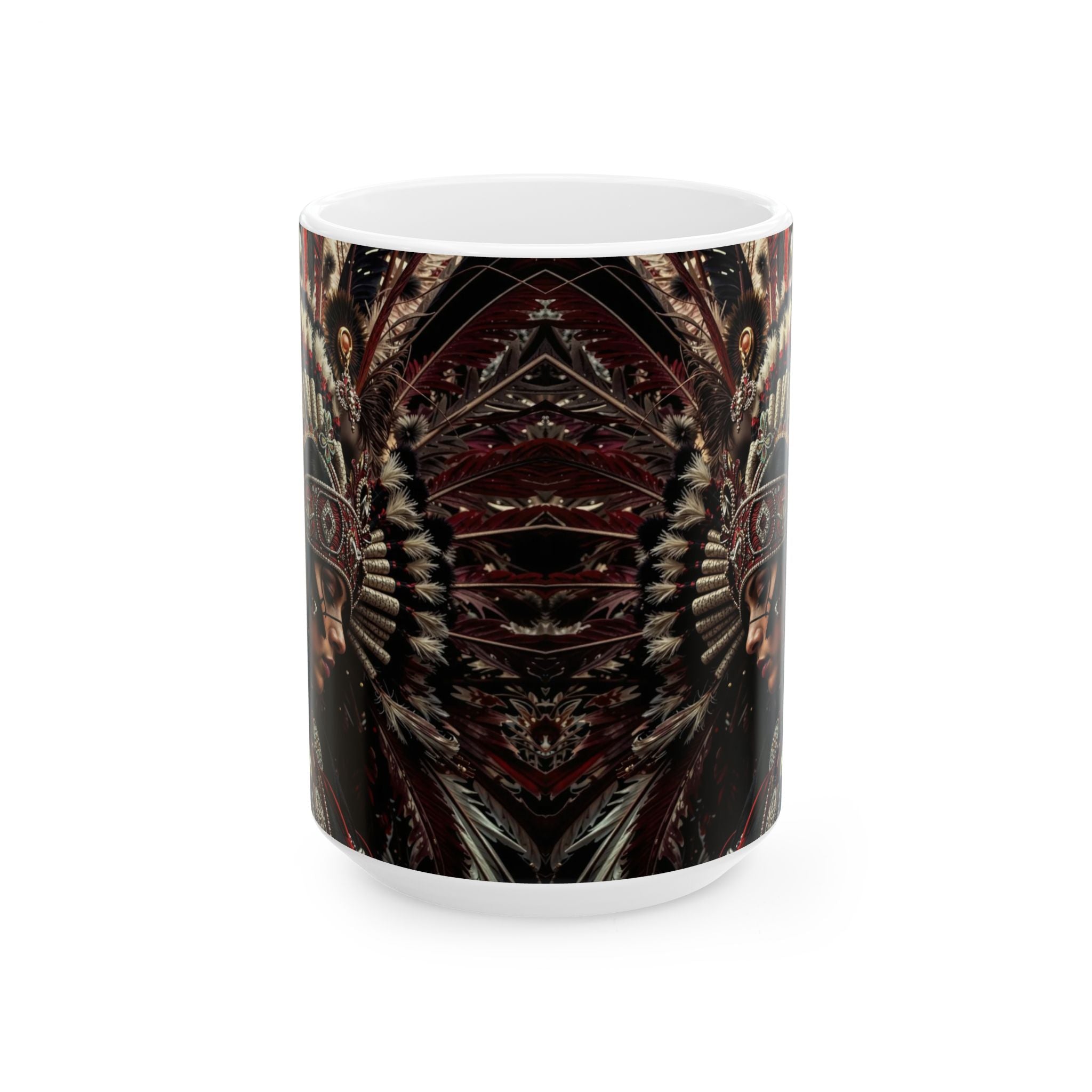 Aztec Goddess Spirit – Ceramic Mug (11oz, 15oz • Dishwasher & Microwave Safe • Made in USA • Personalized Option)