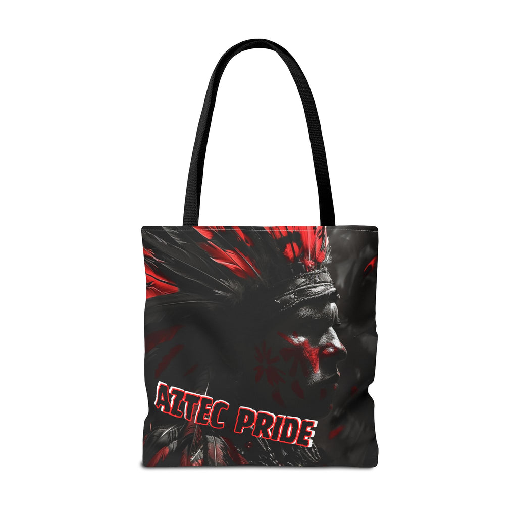 Aztec Jaguar Warrior Tote Bag – Aztec-Inspired Reusable Shopping Bag | GringoArte