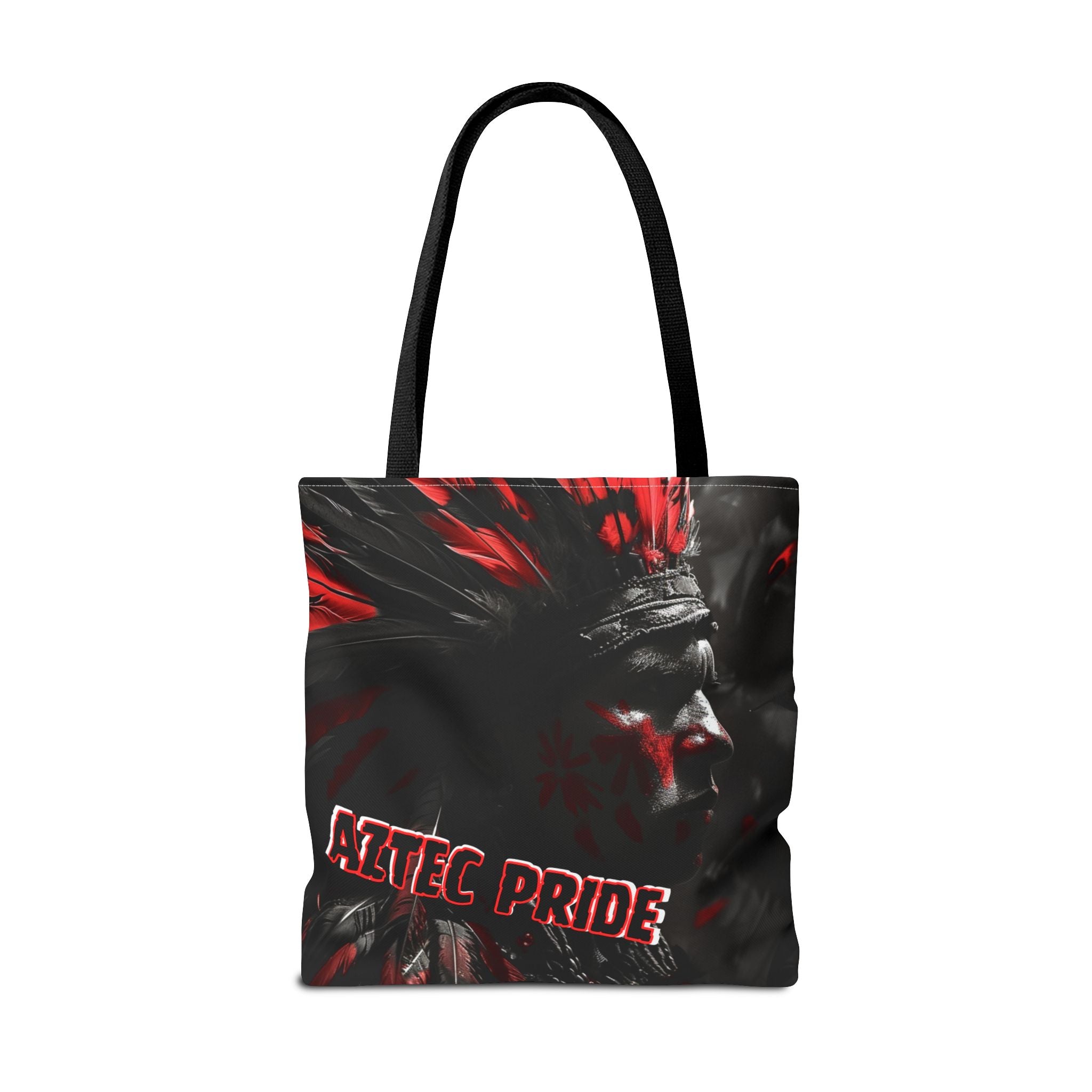 Aztec Jaguar Warrior Tote Bag – Aztec-Inspired Reusable Shopping Bag | GringoArte