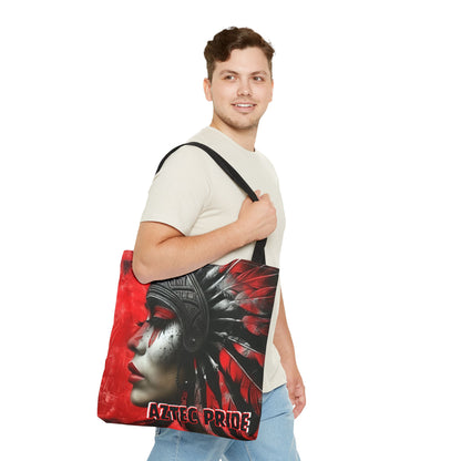 Aztec Fearless Goddess Tote Bag – Aztec-Inspired Reusable Shopping Bag | GringoArte